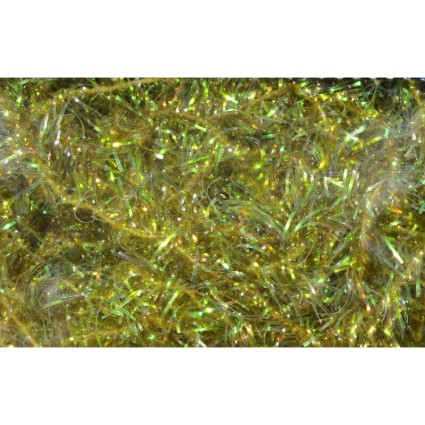 Синель Hareline SR Estaz Chenille Petite 10mm #030 Pearl Olive фото 1