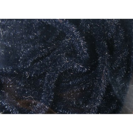 Синель Hareline Velvet Chenille Small #11 Black фото 1