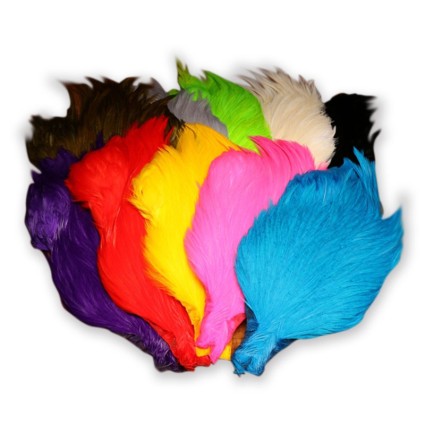 Скальп петуха Hareline Saltwater Rooster Capes #383 Yellow фото