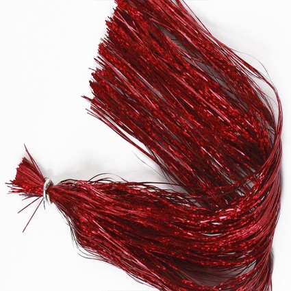 Флеш Hareline Flashabou Predator Holographic 52cm #96 Red фото