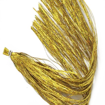 Флеш Hareline Flashabou Predator Holographic 52cm #40 Yellow фото