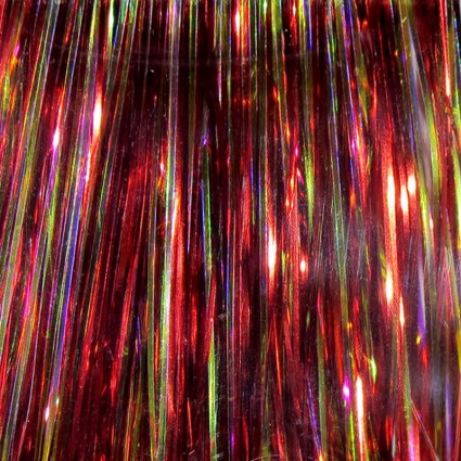 Флеш Hareline Mirage Flashabou #3311 Opal/Red фото