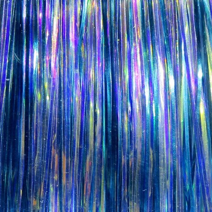 Флеш Hareline Mirage Flashabou #3315 Opal/Lt Blue фото