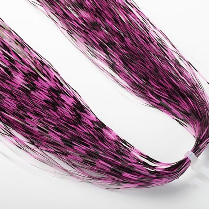 Флеш Hedron Barred Flashabou Magnum #3402 Fl Pink/Black фото