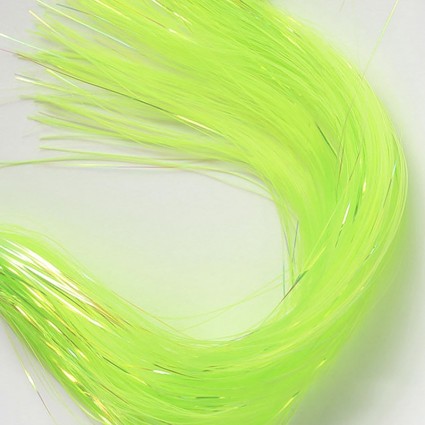 Флеш Hedron Dyed Pearl Flashabou #6962 Chartreuse фото