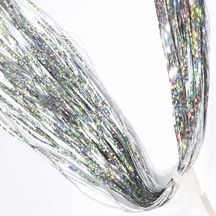 Флеш Hedron Flashabou Magnum Holographic #3291 Silver фото 1