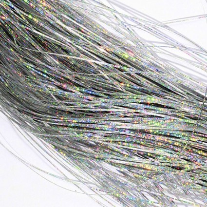 Флеш Hedron HOLO FLY FIBER #4001 Silver/Silver фото