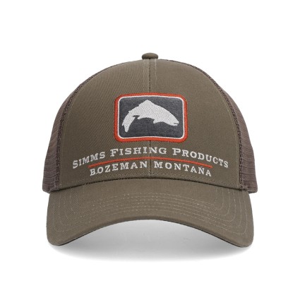 Бейсболка SIMMS Trout Icon Trucker Hickory фото 1