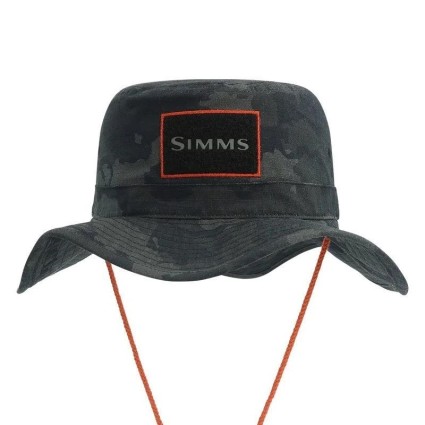 Шляпа SIMMS Boonie Regiment Camo Carbon фото 1