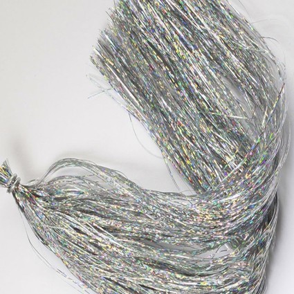 Флеш Hedron Holographic Flashabou #6991 Silver фото