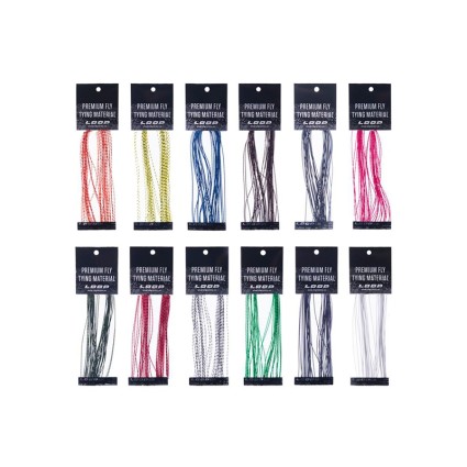 Резиновые ножки Loop Rubber Legs Black 30cm 20pcs фото