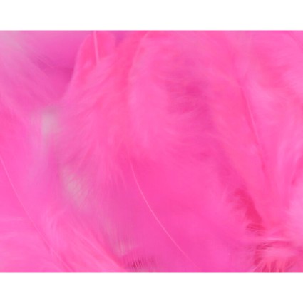 Перо Hareline Soft Hackle #188 Hot Pink фото 1