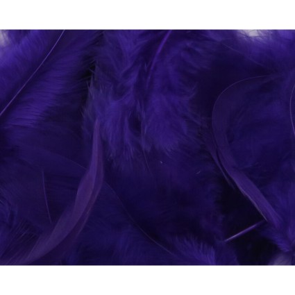 Перо Hareline Soft Hackle #298 Purple фото 1
