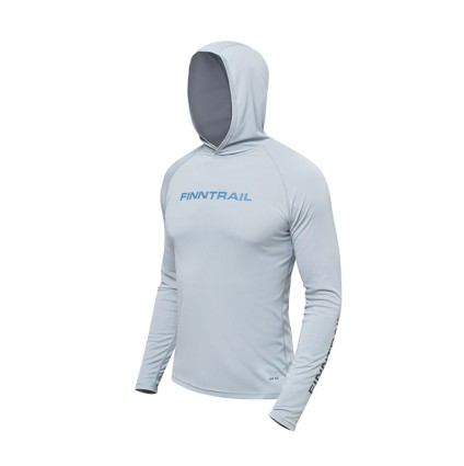 Лонгслив Finntrail Wave Hoodie 6607 Grey XXL фото 1