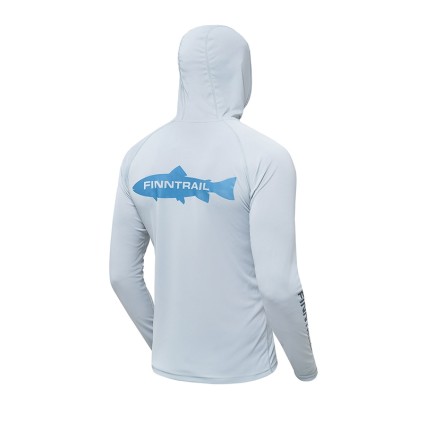 Лонгслив Finntrail Wave Hoodie 6607 Grey XXL фото 2