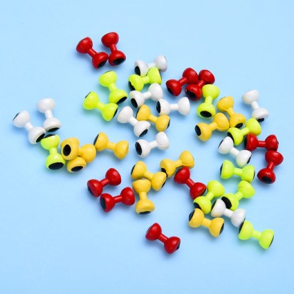 Гантельки Wapsi Dumbbell Eyes Painted Fl Chartreuse Medium 10pcs фото