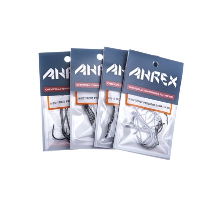 Крючки Ahrex TP612 Trout Predator Streamer Short Hook #4/0 10pcs фото 2