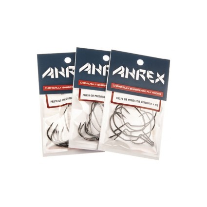 Крючки Ahrex RP378 GB Predator Swim Bait Hook #3/0 8pcs фото 2