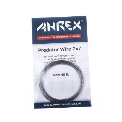 Тросик Ahrex Predator Wire 7X7 26lb 0.45mm 5m Stealth Grey фото