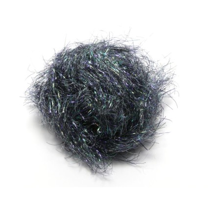 Синель Hareline Spectrum Glimmer Chenille #11 Black фото 1