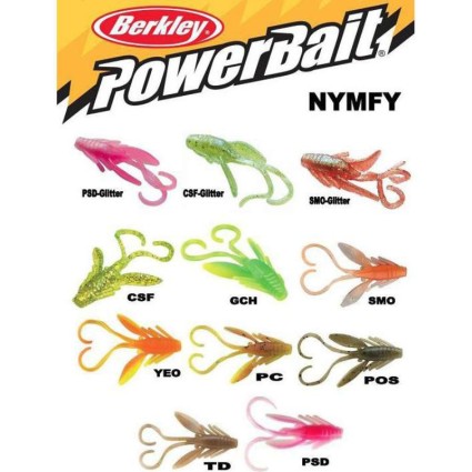 Силиконовая приманка Berkley Power Bait Nymph 2.5cm PBHPN1-CHS фото 2