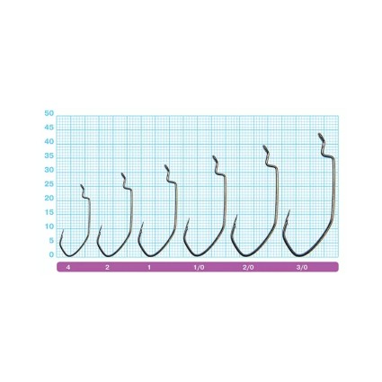 Крючки офсетные Owner 5133-101 #1 7pcs фото 2