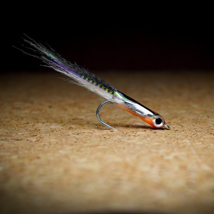 Муха нахлыст TFF 3D Minnow Bonito #1 Black Back фото