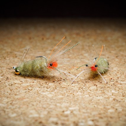 Муха нахлыст TFF Crimea Coyote Prawn #6 Tan фото 2