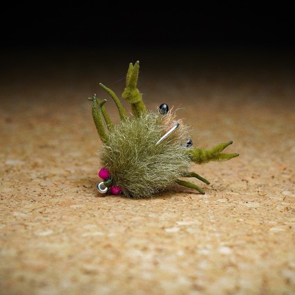 Муха нахлыст TFF Crimea Natural Crab #4 Olive фото 1