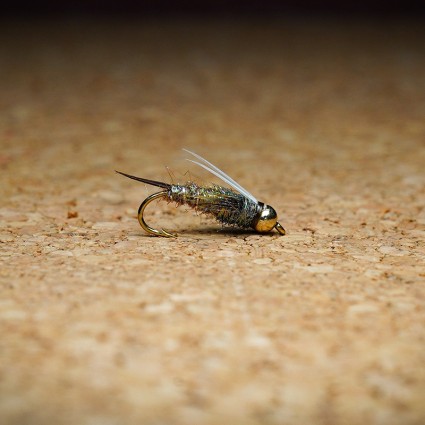 Муха нахлыст TFF SB Cherry Salmon Prince Nymph TH 4.0mm #8 Pheasant Tail фото 1