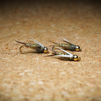 Муха нахлыст TFF SB Cherry Salmon Prince Nymph TH 4.0mm #8 Pheasant Tail фото 2