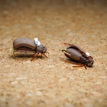 Муха нахлыст TFF KS Beetle Brown #6 фото 2