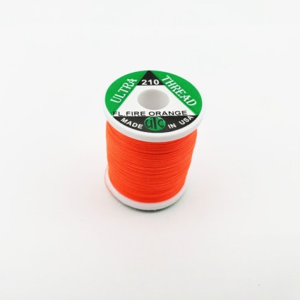 Нитки UTC Ultra Thread 210 Fl Fire Orange 100yds фото 1