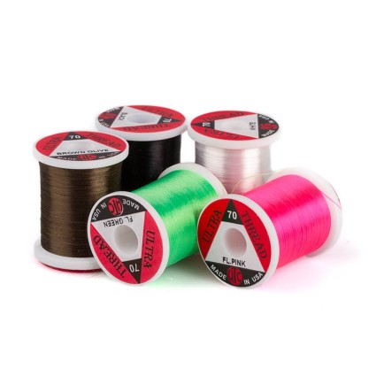 Нитки UTC Ultra Thread 70 White 100yds фото 1