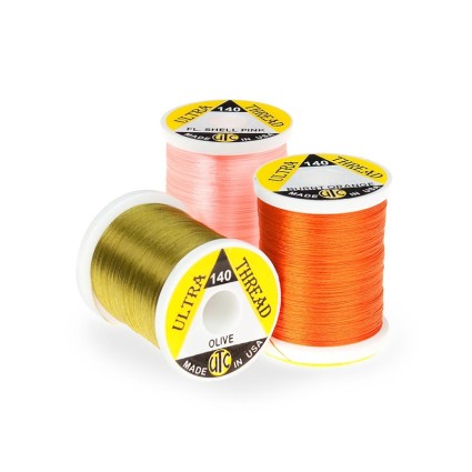 Нитки UTC Ultra Thread 140 Black 100yds фото 2