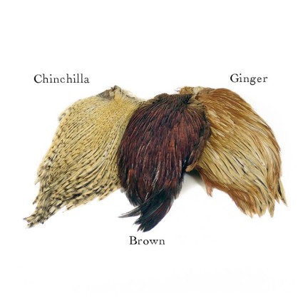 Перо Wapsi Dry Fly Rooster Neck Black #1 фото