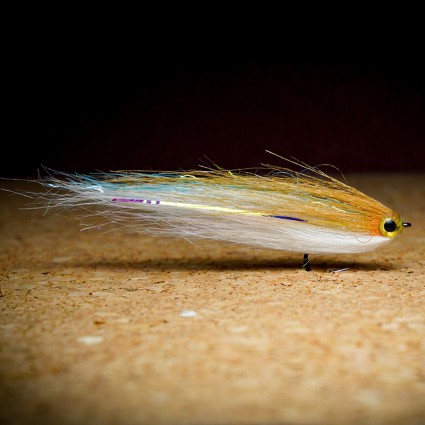 Муха Стример TFF Aspius Minnow #1 7cm White/Fl Blue/Light Brown фото