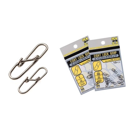 Застёжка Pontoon 21 Eight Lock Snap #00 23kg 10pcs фото 1