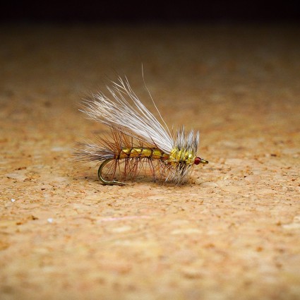 Муха нахлыст TFF SB Stimulator Yellow #10 Natural Wing фото