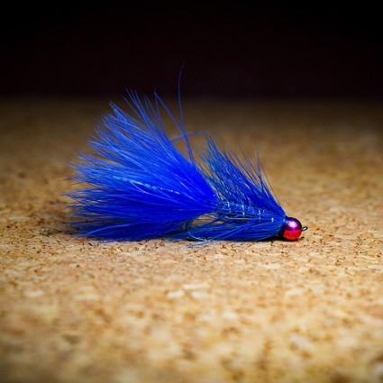 Муха нахлыст CRM Woolly Bugger Salmon TH 5.5mm #4 Royal Blue фото