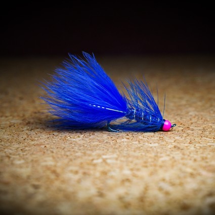Муха нахлыст CRM Woolly Bugger Salmon TH 4.5mm #6 Royal Blue фото
