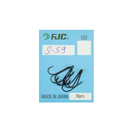 Крючки для воблеров и блёсен FJC S-59 #6 10pcs фото