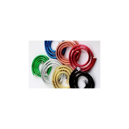 Плетёная трубка Hedron Flashabou Tubing Small #02 Gold фото