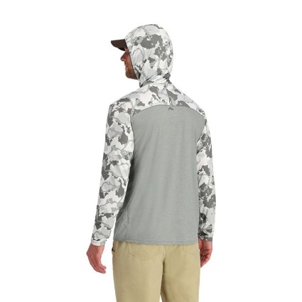 Термофутболка SIMMS Bugstopper Solarflex Hoody Cinder/Regiment Camo Cinder 2XL фото 2