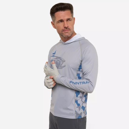 Лонгслив Finntrail Wave Big Fish Hoodie 6609 Grey 2XL фото 5