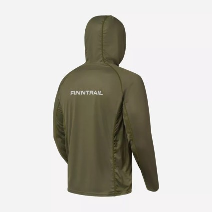 Лонгслив Finntrail Wave Big Fish Hoodie 6609 Khaki 2XL фото 2