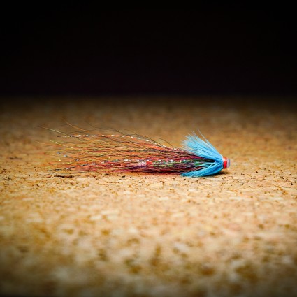 Муха лососевая TFF Willie Gunn Silver Doctor Blue Hackle 1.25'' Brass Tube фото