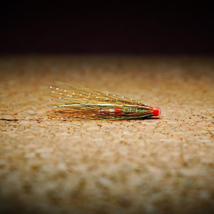 Муха лососевая TFF Willie Gunn Green 1'' Brass Tube фото