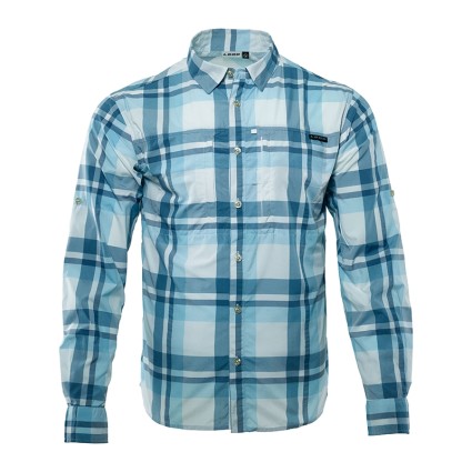 Рубашка Loop Gielas Trekking L/S Shirt Slate Blue L фото 1