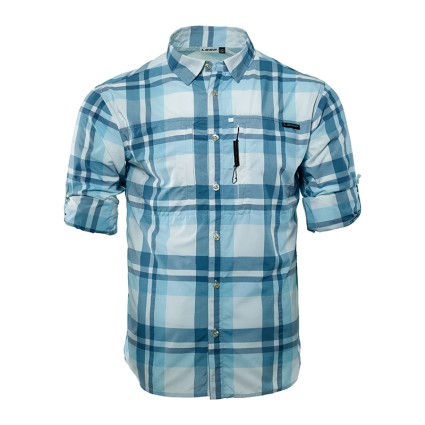 Рубашка Loop Gielas Trekking L/S Shirt Slate Blue L фото 3